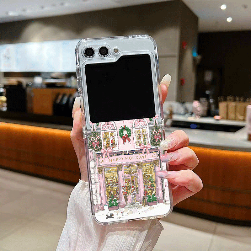 Rural Building Snow Scenery Ch - Phone Cases Z Fold 4 recension och pris