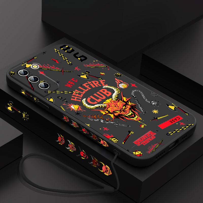 Stranger Things Red Hell Demon - Silicone Liquid Case recension och pris