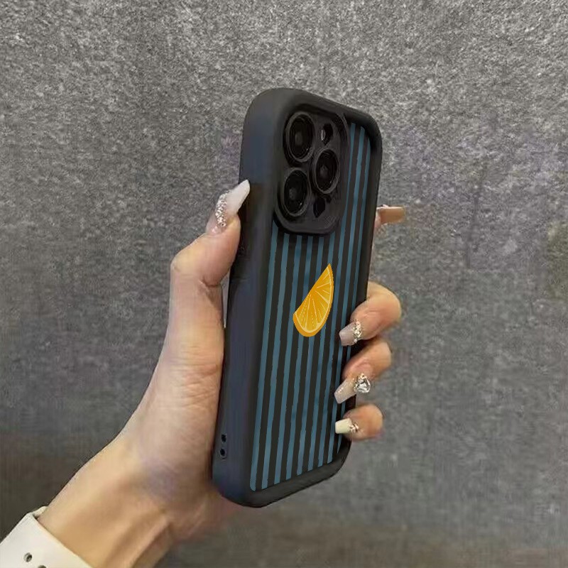 Striped Lemon Slice Pattern Ph - Phone Cases Xr recension och pris