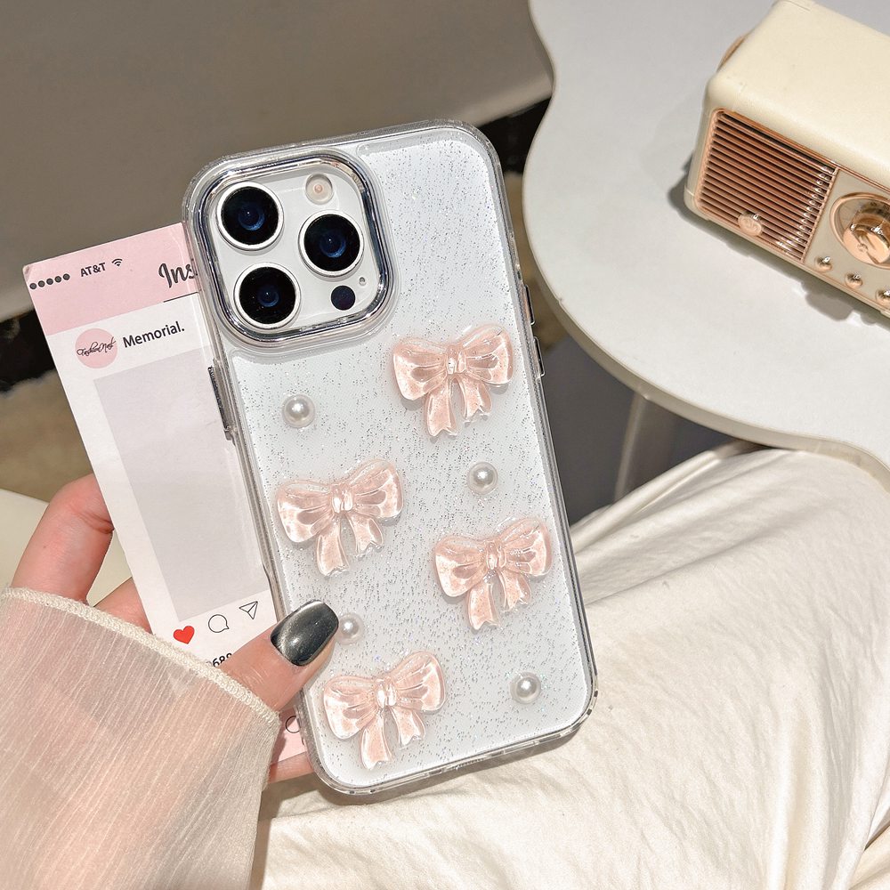 Korean Cute 3D Pink Bowknot Pe - Phone Cases Pinterest recension och pris