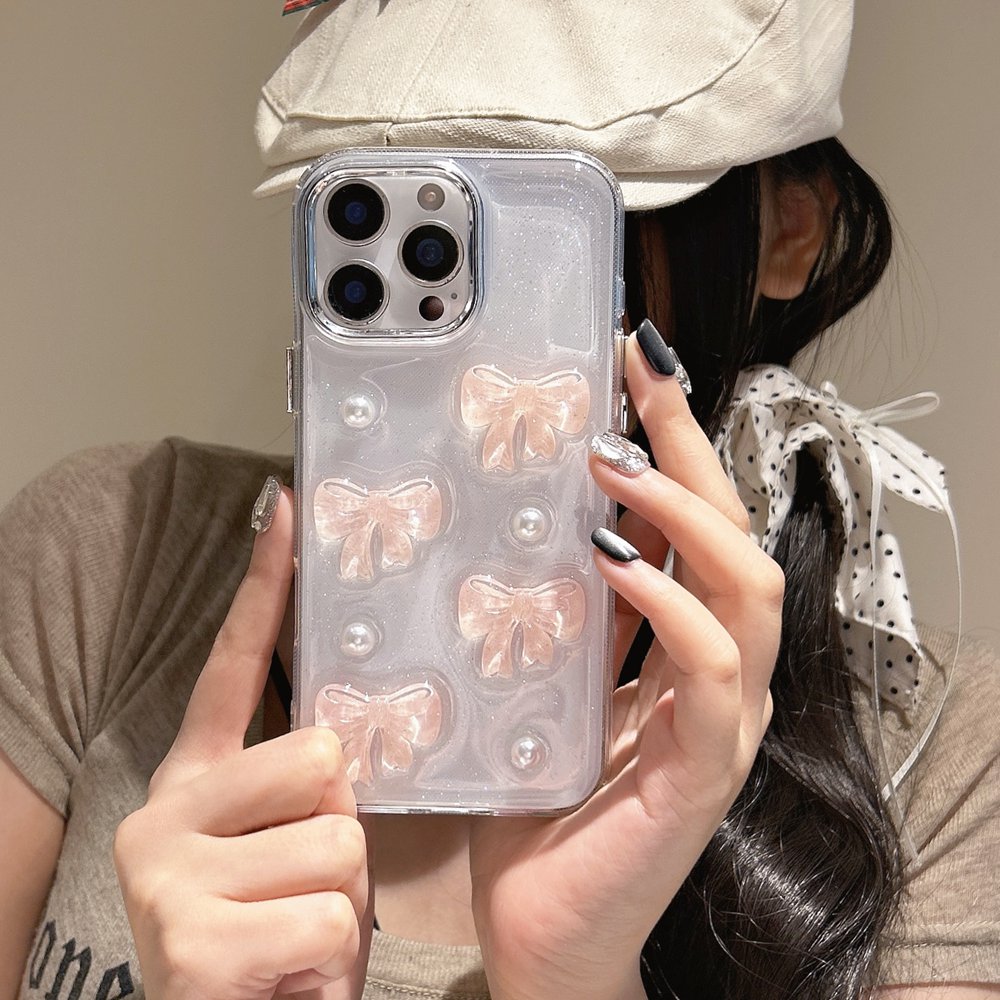 Korean Cute 3D Pink Bowknot Pe - Phone Cases Pinterest recension och pris