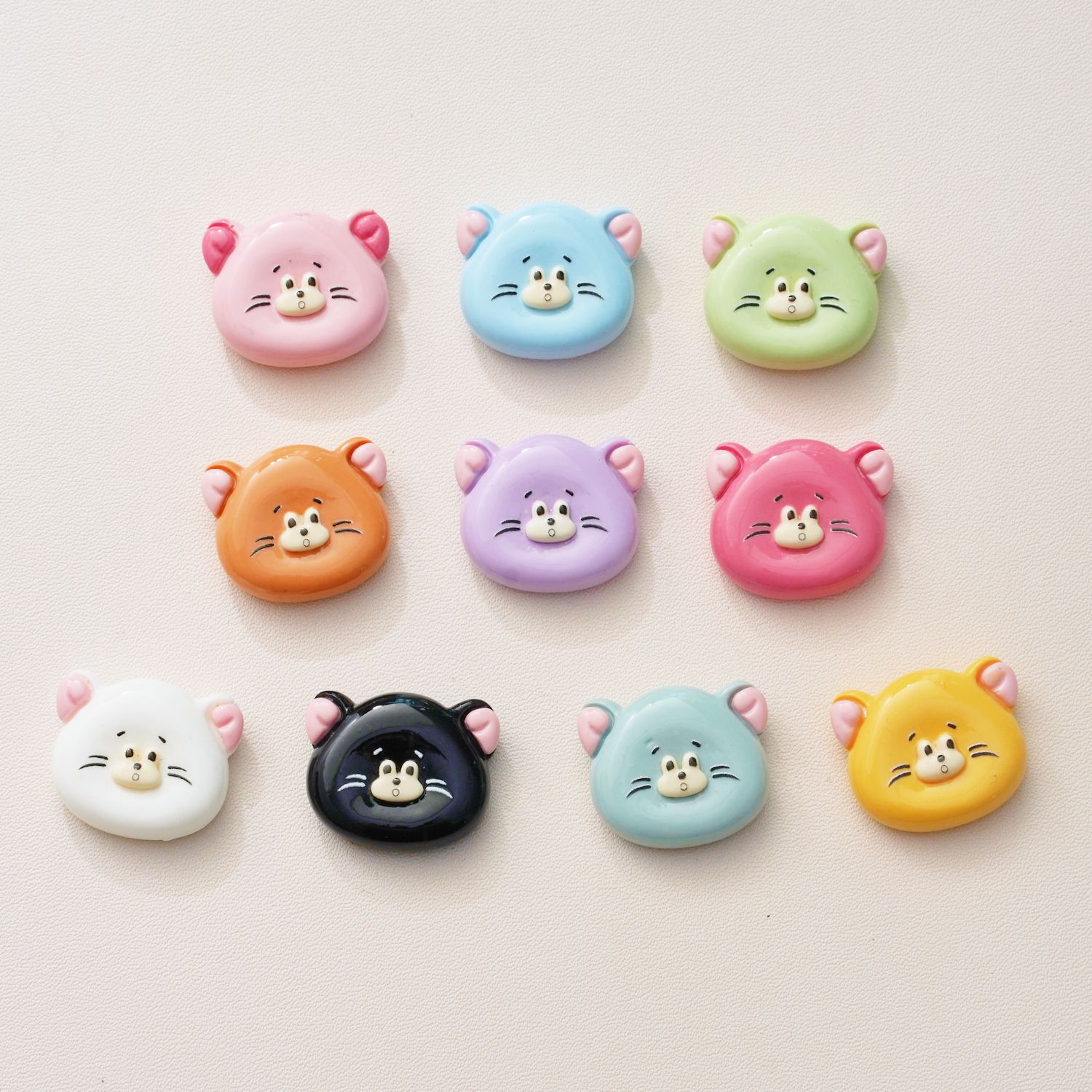 10PCS New Cute Cartoon Cream R - Phone Cases Rubber recension och pris