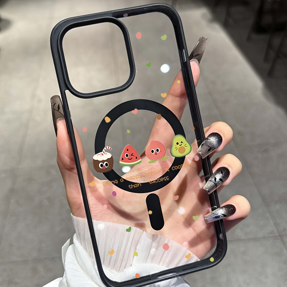 Cute Cherry Fruit Clear Case F - Phone Cases Cherry recension och pris
