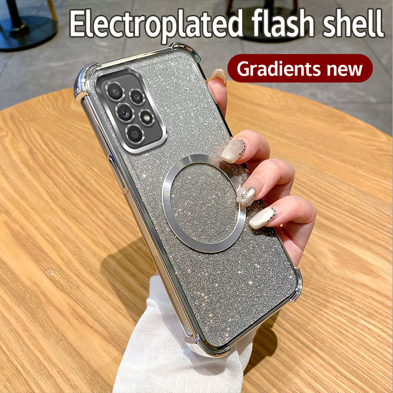 Plating Shockproof Clear Magne - Buy Phone Cases recension och pris