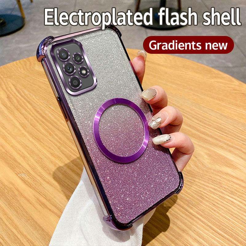 Plating Shockproof Clear Magne - Buy Phone Cases recension och pris