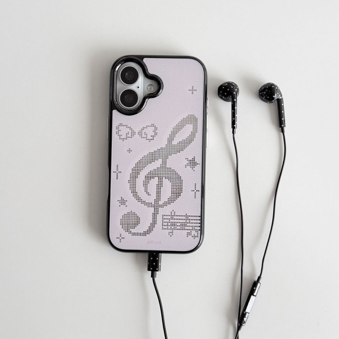 INS Korean Pink Mosaic Music N - Phone Cases Y2K recension och pris