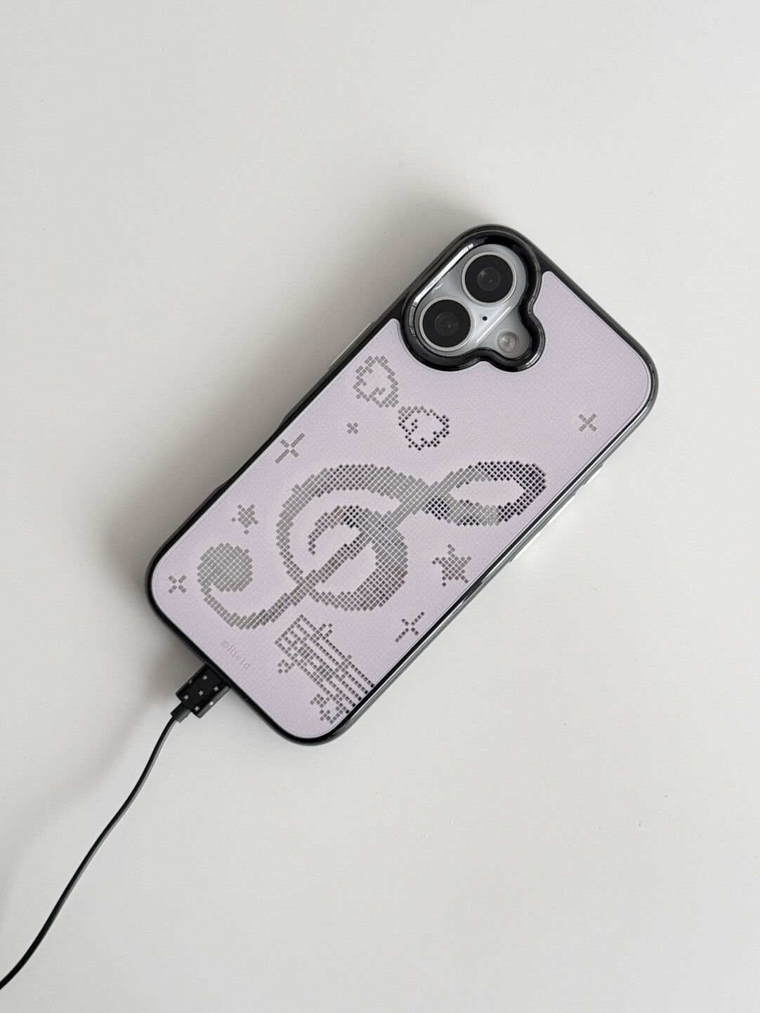 INS Korean Pink Mosaic Music N - Phone Cases Y2K recension och pris
