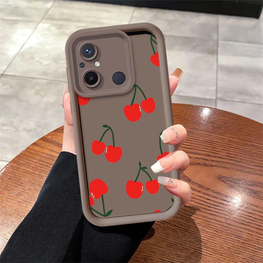 Cartoon Cherry Soft Phone Cove - Phone Cases Cherry recension och pris
