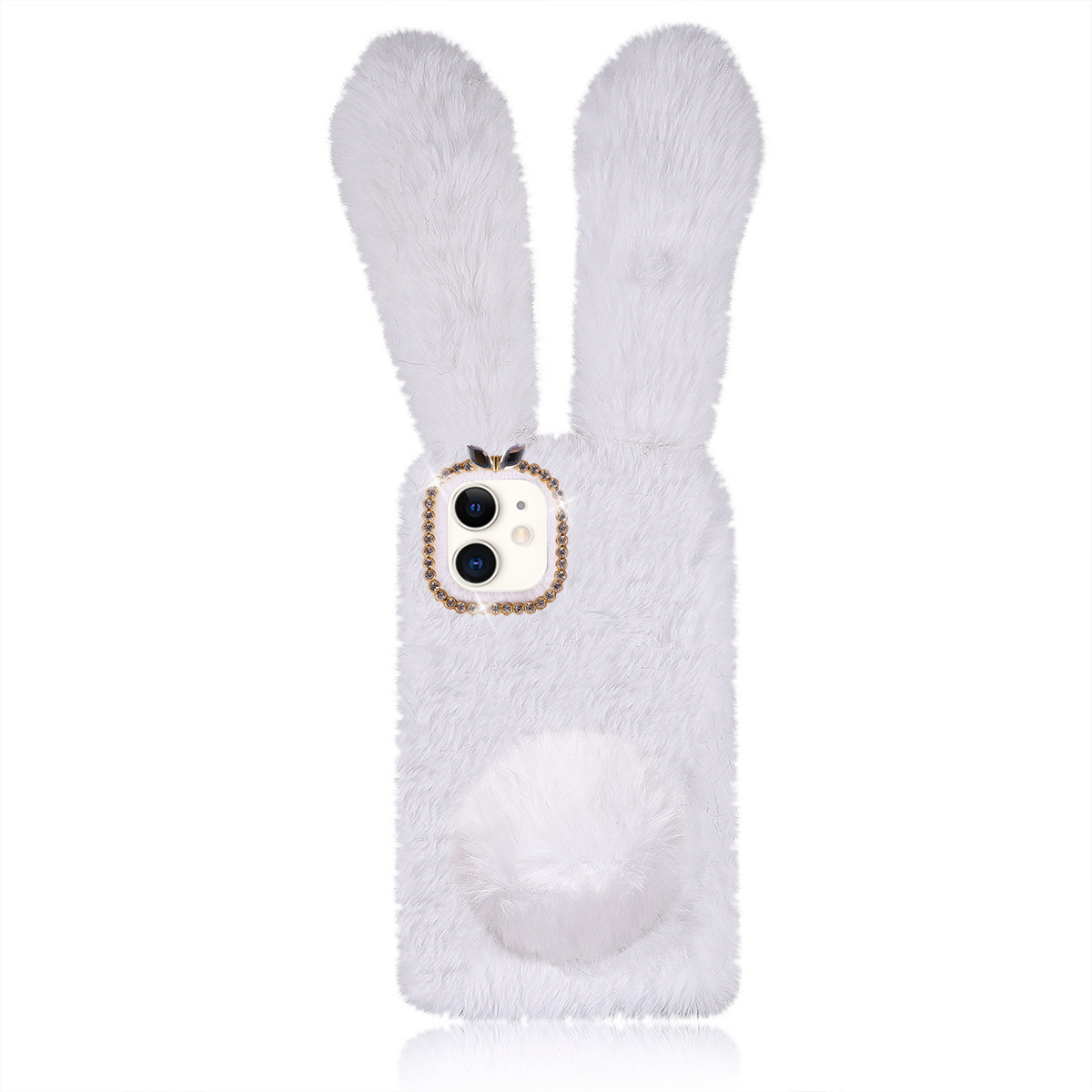 White 6.1 Inch Adorable Rabbit - Phone Cases Designer recension och pris