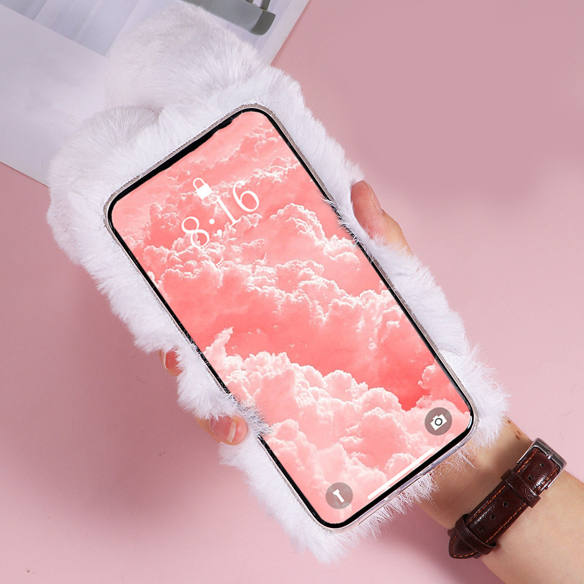 White 6.1 Inch Adorable Rabbit - Phone Cases Designer recension och pris