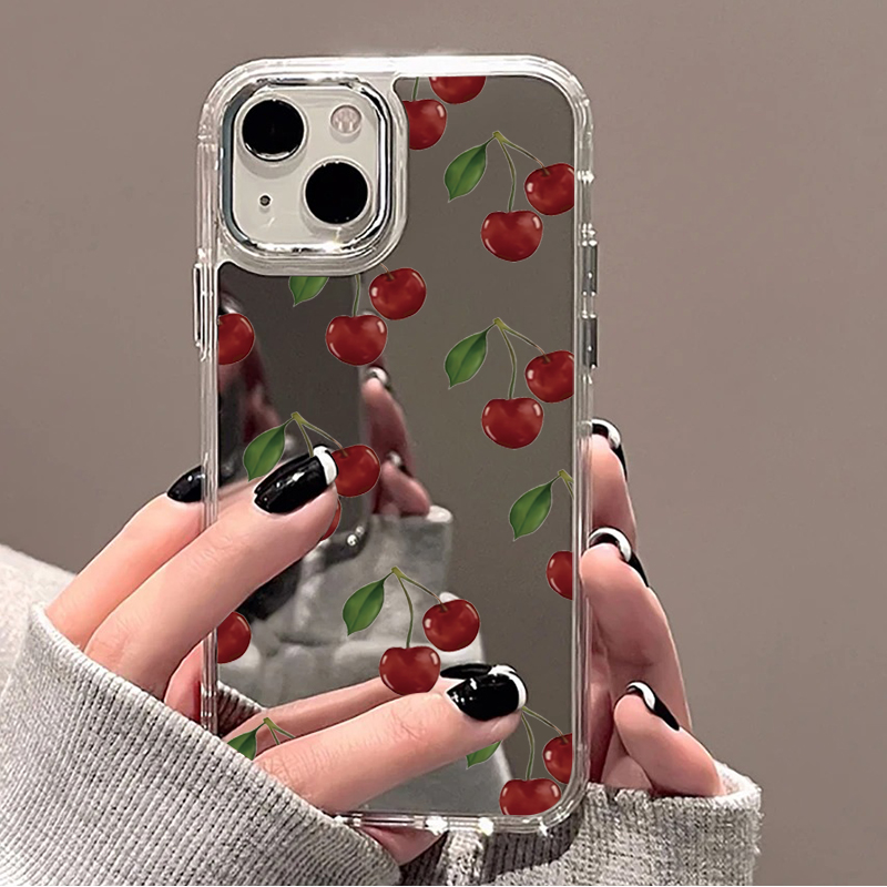 Mirror Case with Floral Tulip  - Phone Cases Cherry recension och pris