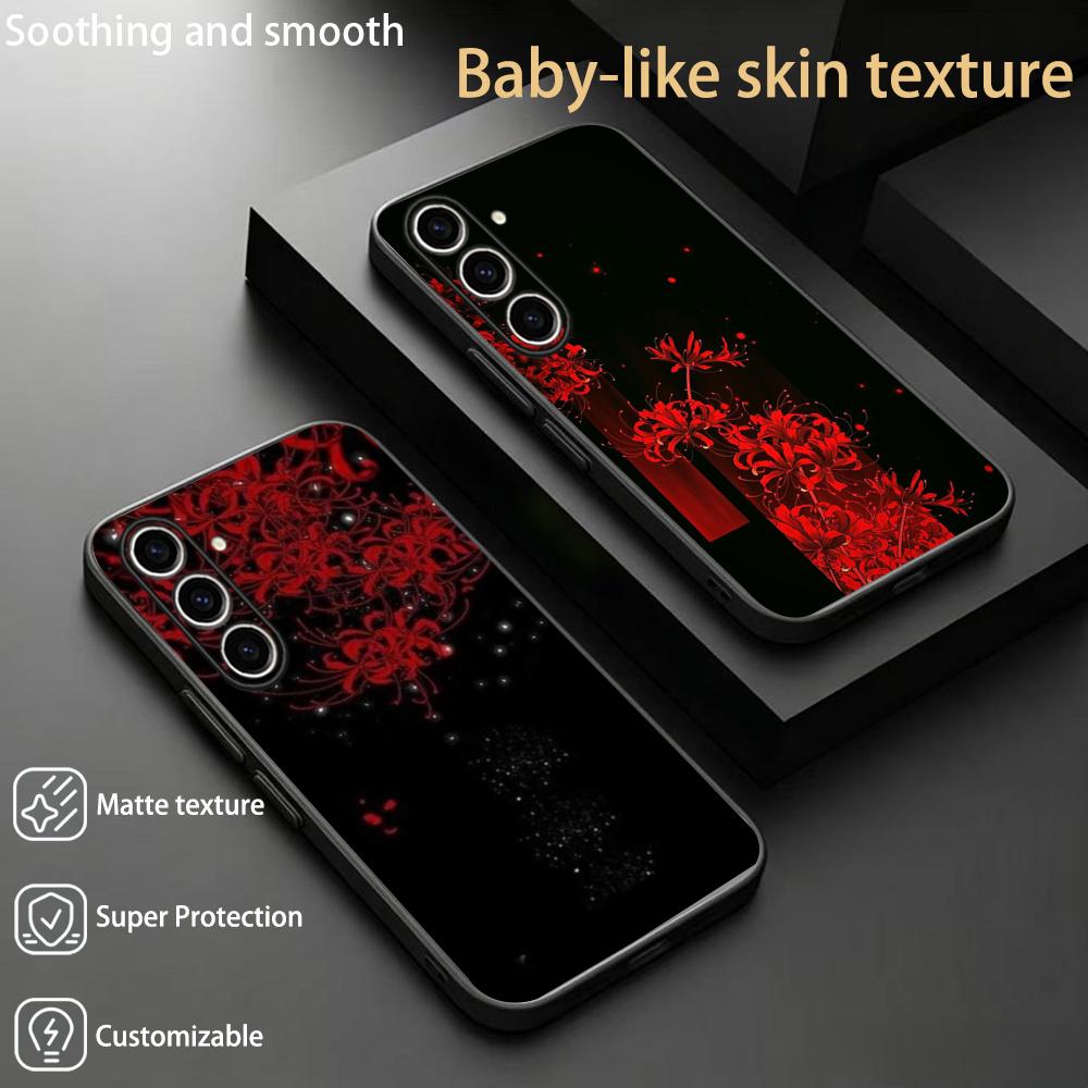 Red spider lily Japan art fash - Phone Cases Designer recension och pris