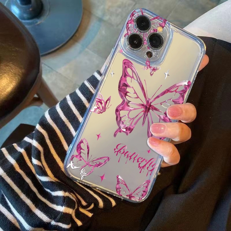 Y2K Glitter Butterfly Phone Ca - Phone Cases Y2K recension och pris
