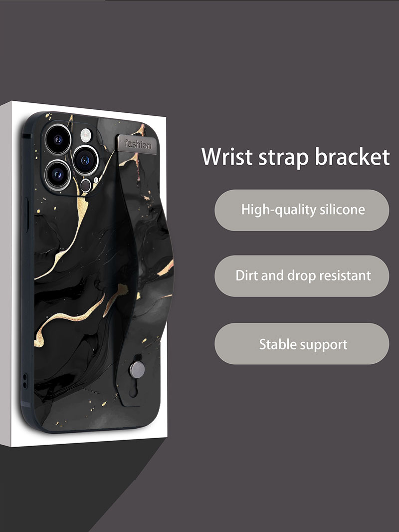 Luxury Liquid Silicone Marble  - Silicone Liquid Case recension och pris