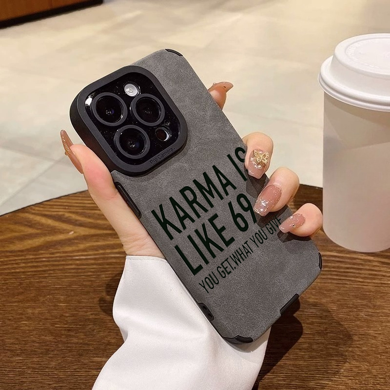Karma Is Like 69 Slogan Phone  - Phone Cases Xr recension och pris