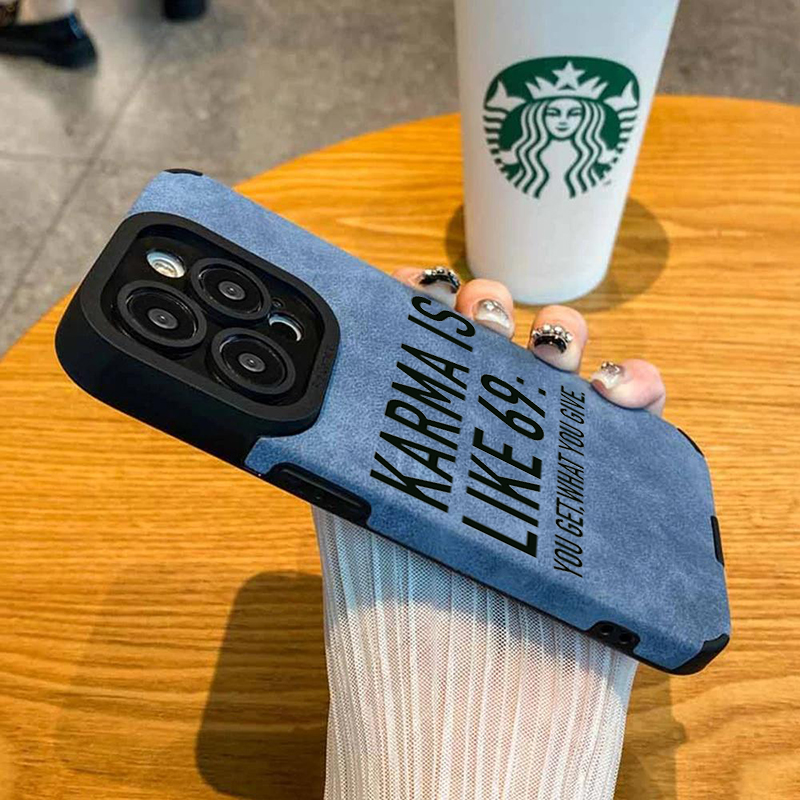 Karma Is Like 69 Slogan Phone  - Phone Cases Xr recension och pris