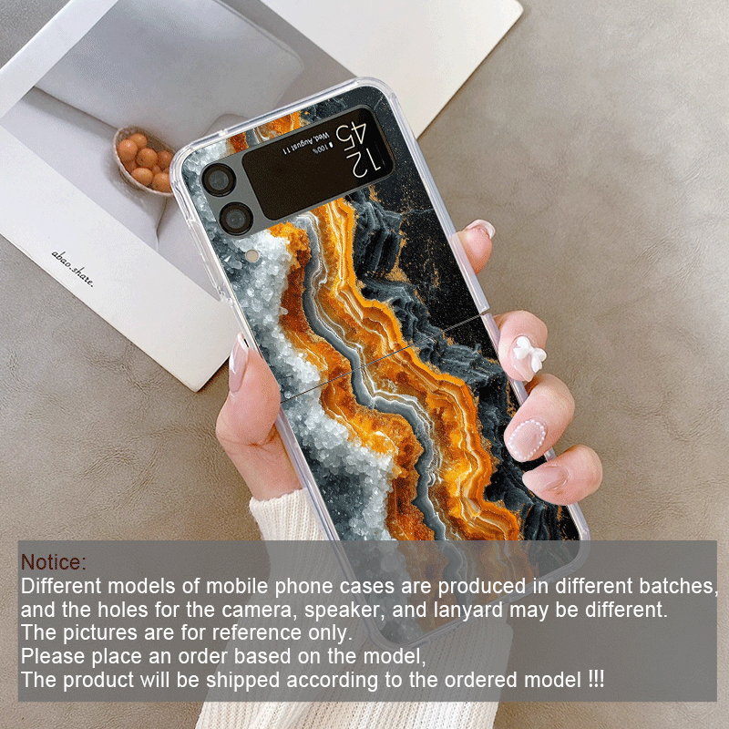 Artistic Colorful Marble Textu - Phone Cases Z Fold 4 recension och pris
